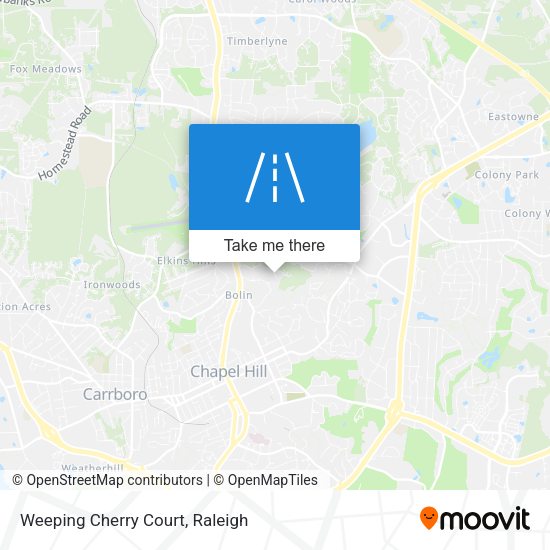 Weeping Cherry Court map