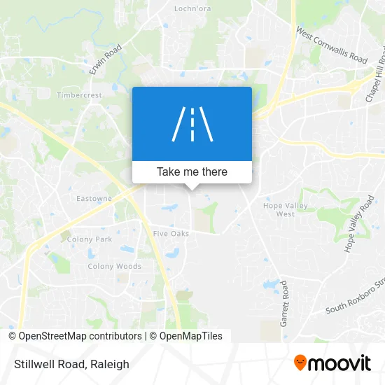 Stillwell Road map
