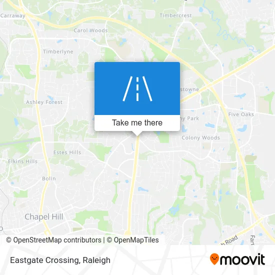 Eastgate Crossing map