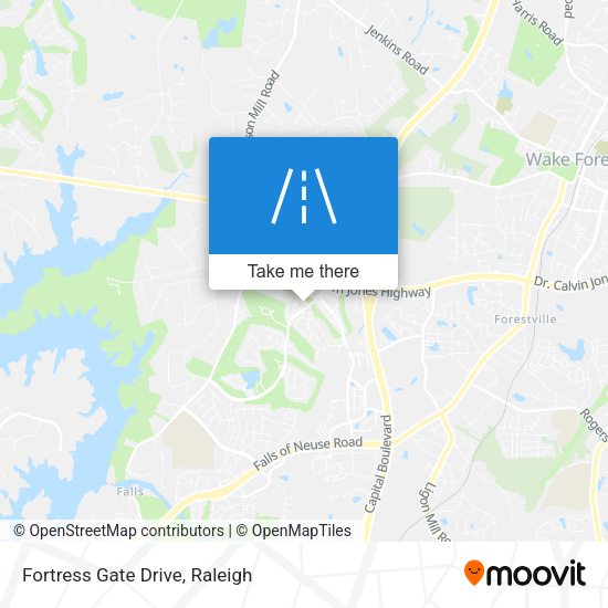 Mapa de Fortress Gate Drive