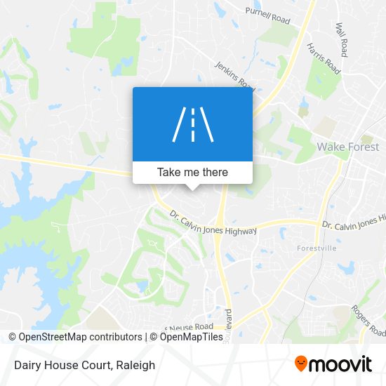 Mapa de Dairy House Court
