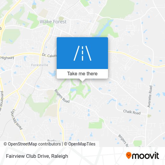 Mapa de Fairview Club Drive