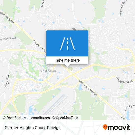 Mapa de Sumter Heights Court