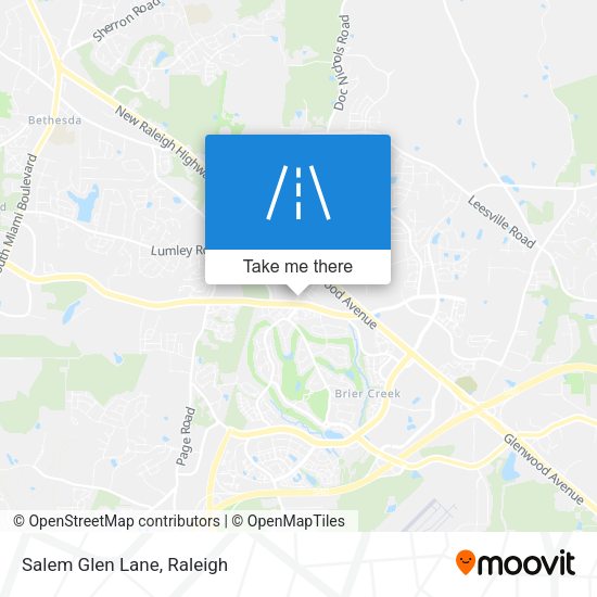 Mapa de Salem Glen Lane
