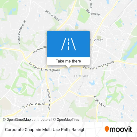 Corporate Chaplain Multi Use Path map
