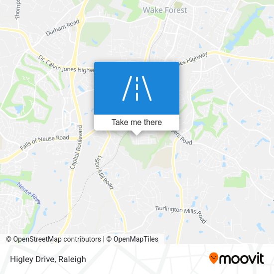 Mapa de Higley Drive