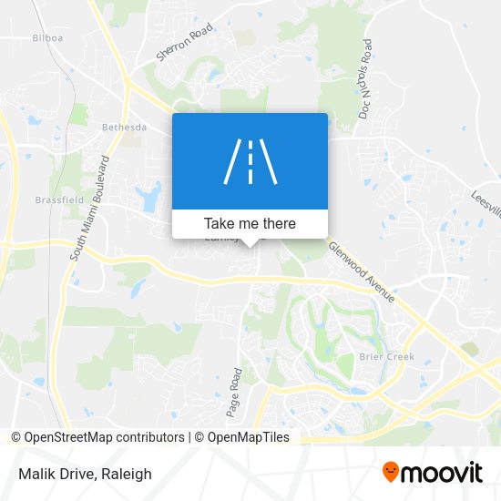 Mapa de Malik Drive