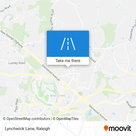 Mapa de Lynchwick Lane