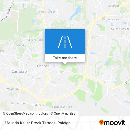 Mapa de Melinda Keller Brock Terrace