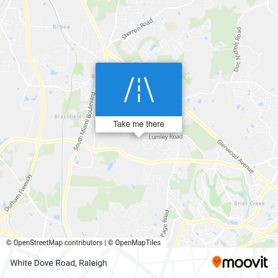 Mapa de White Dove Road