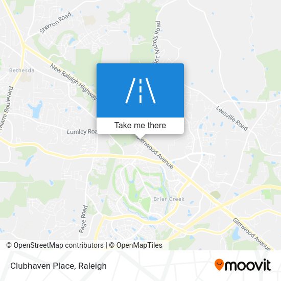 Mapa de Clubhaven Place