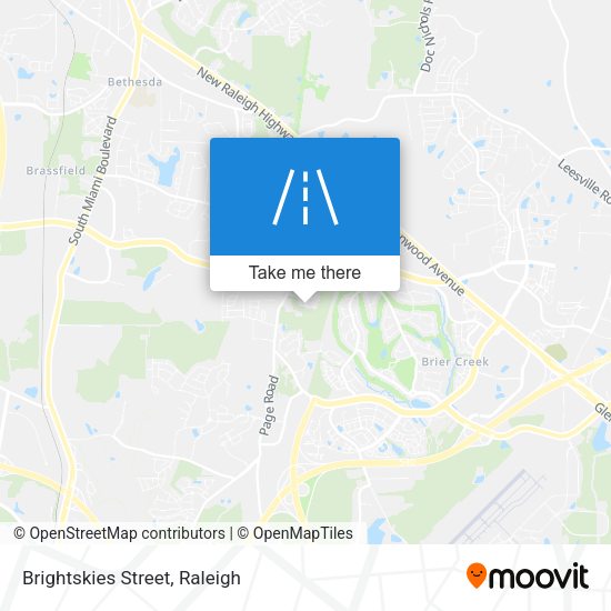 Brightskies Street map