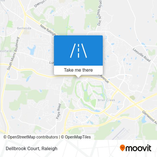 Mapa de Dellbrook Court