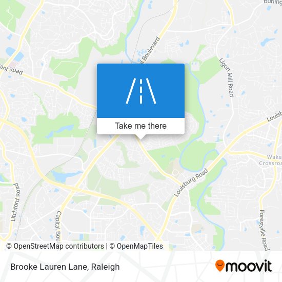 Brooke Lauren Lane map