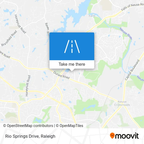 Rio Springs Drive map