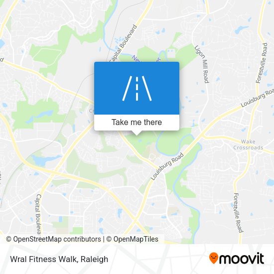 Mapa de Wral Fitness Walk