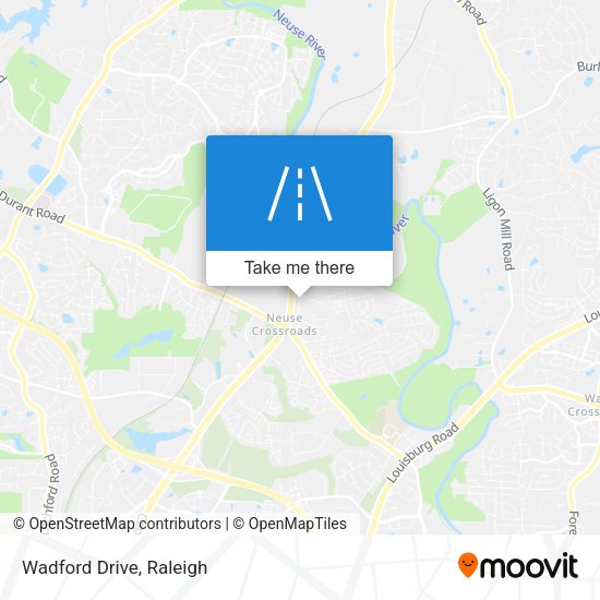 Mapa de Wadford Drive