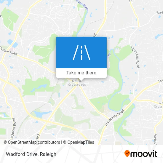 Wadford Drive map