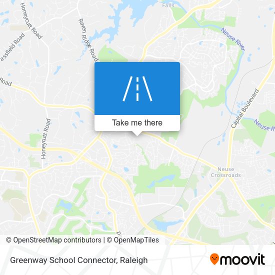 Greenway School Connector map