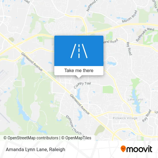 Amanda Lynn Lane map