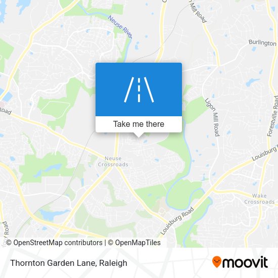 Mapa de Thornton Garden Lane