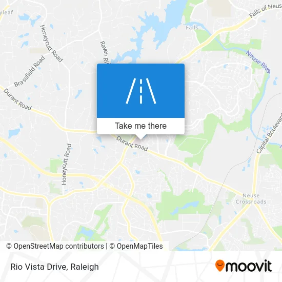 Rio Vista Drive map
