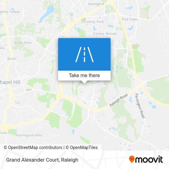 Grand Alexander Court map