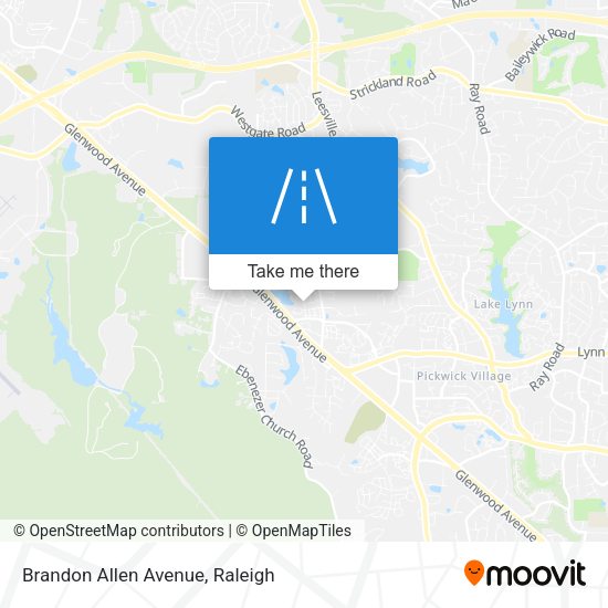 Mapa de Brandon Allen Avenue