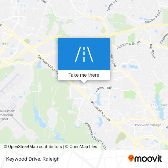 Mapa de Keywood Drive