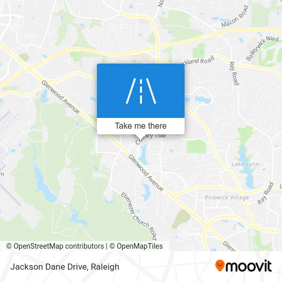Jackson Dane Drive map