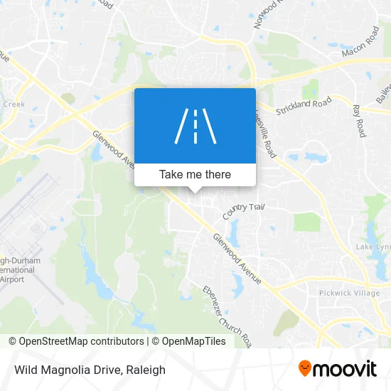 Wild Magnolia Drive map
