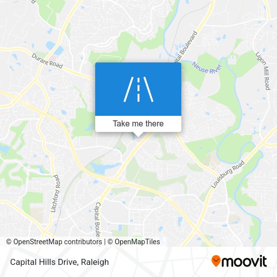 Mapa de Capital Hills Drive