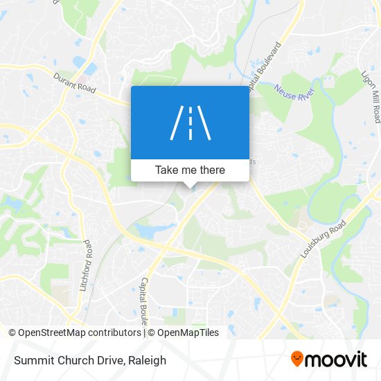 Summit Church Drive map