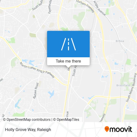 Mapa de Holly Grove Way