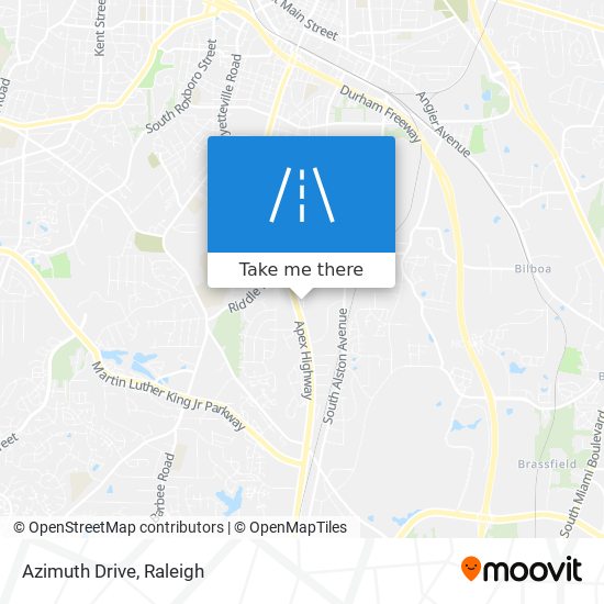 Azimuth Drive map