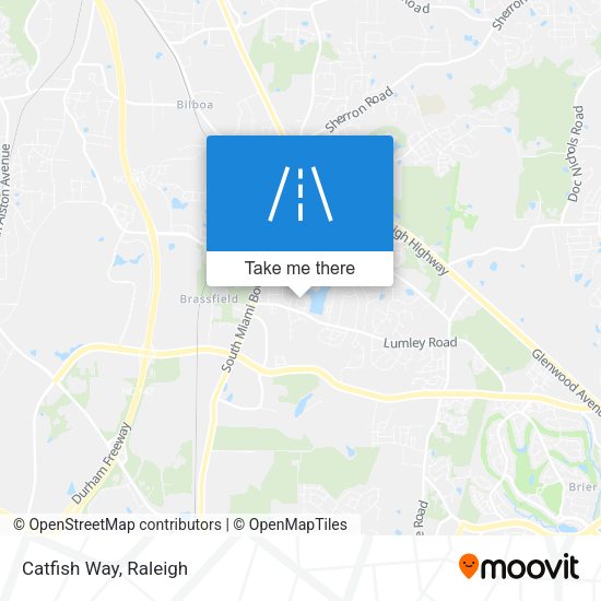 Mapa de Catfish Way