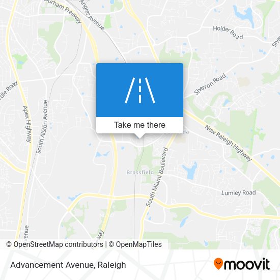 Advancement Avenue map