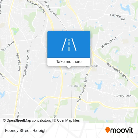 Feeney Street map