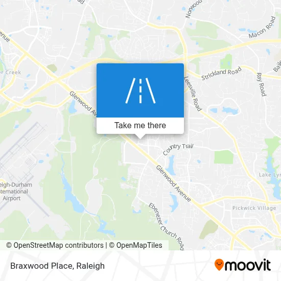 Braxwood Place map