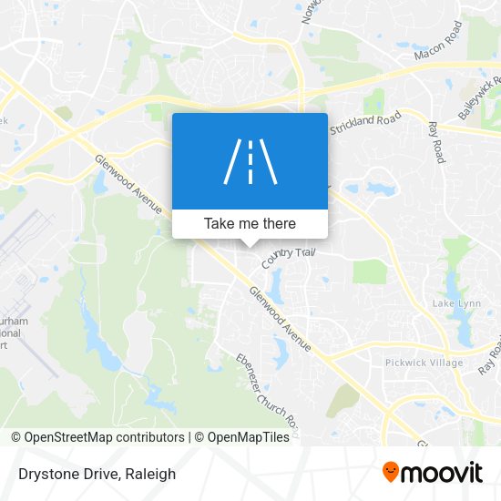 Mapa de Drystone Drive