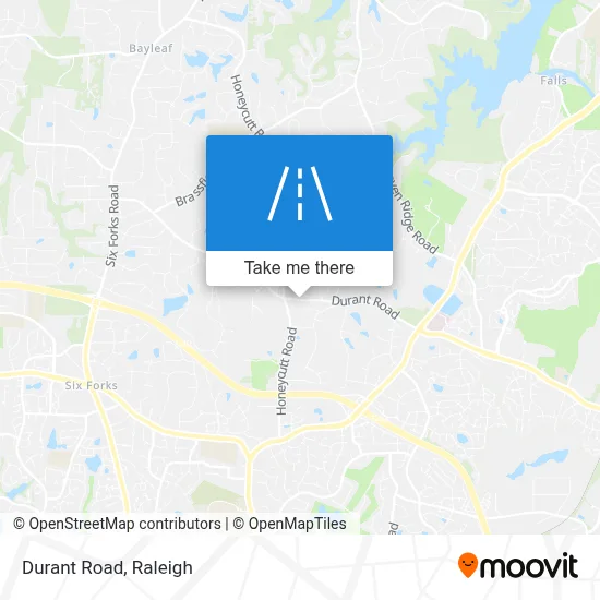 Durant Road map