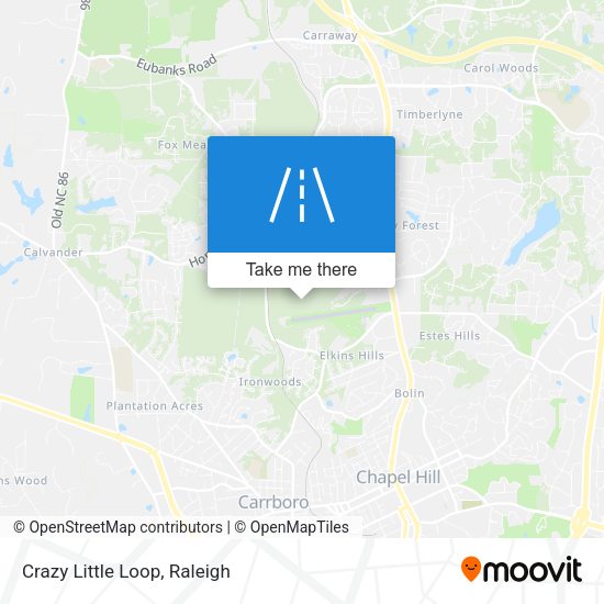 Mapa de Crazy Little Loop