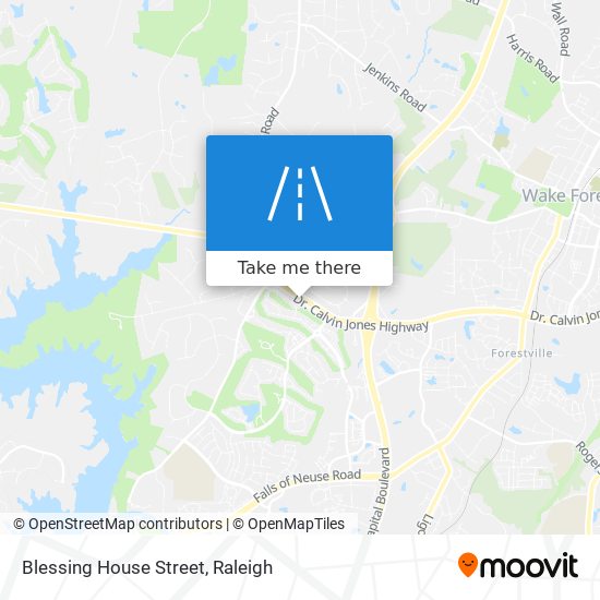 Blessing House Street map