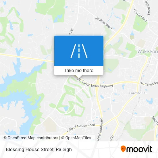 Blessing House Street map