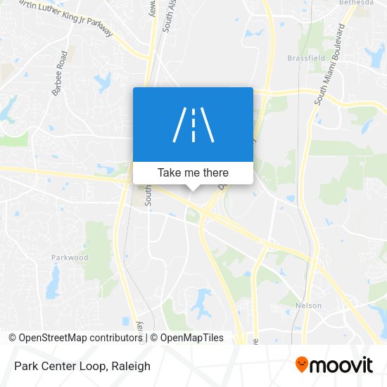 Mapa de Park Center Loop