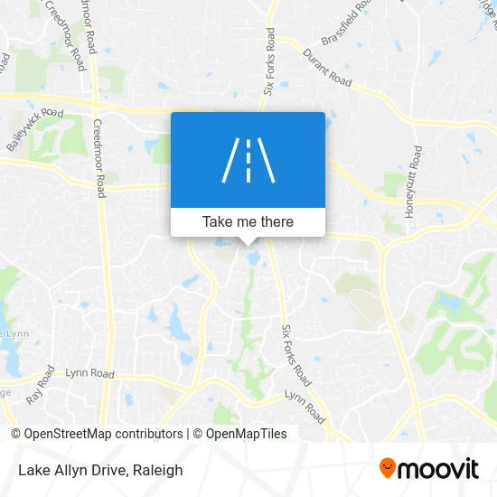 Lake Allyn Drive map
