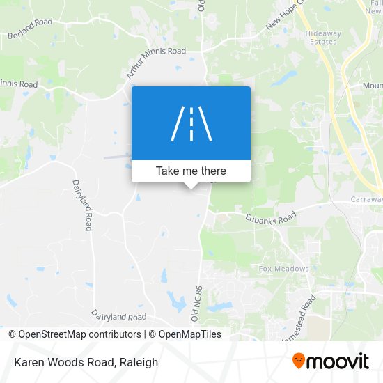 Mapa de Karen Woods Road