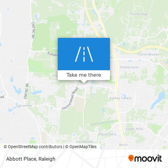Abbott Place map