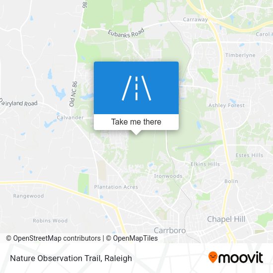 Mapa de Nature Observation Trail
