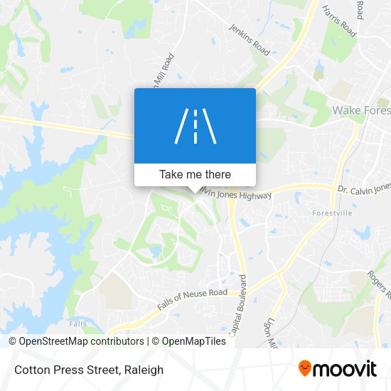 Mapa de Cotton Press Street